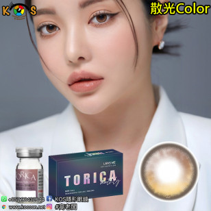 【散光】Lensme Torica QLORING Brown 토리카 클로링 브라운 (난시 교정용) 每月抛棄散光彩妝隱形眼鏡